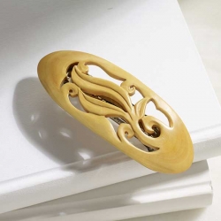 Japanese Boxwood Barrette with...